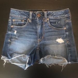 American Eagle Dark wash shorts